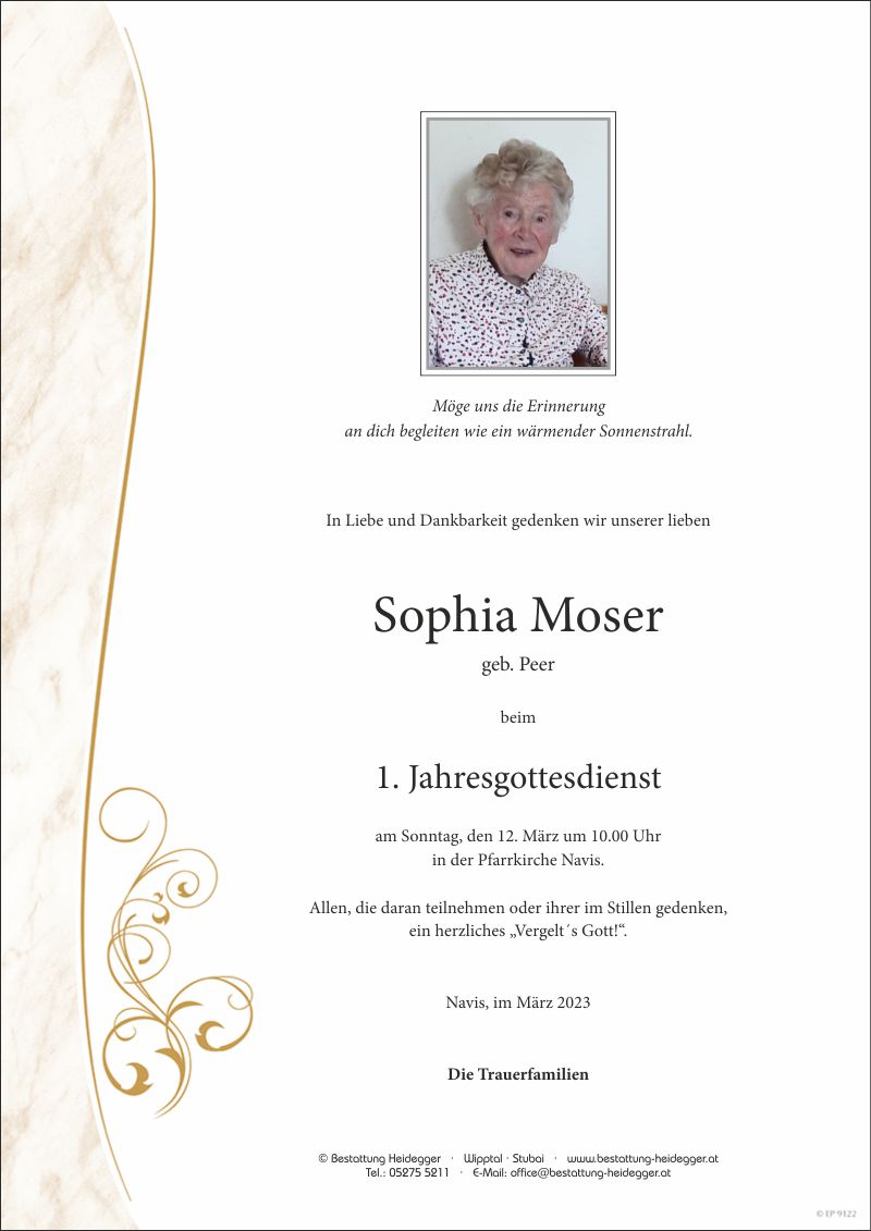 Sophia Moser